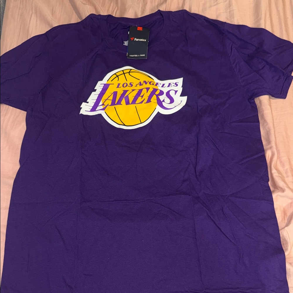 Fanatics Purple Los Angeles Lakers Tee